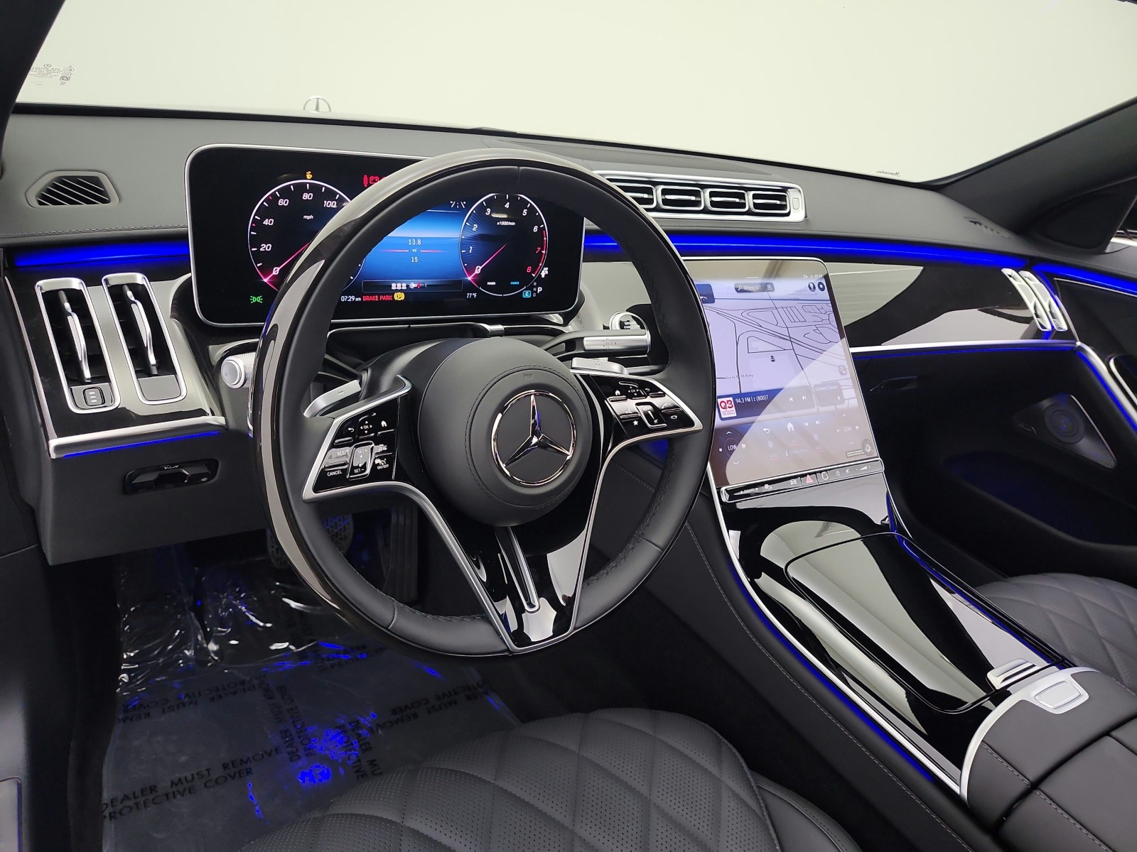 New 2026 Obsidian Black Metallic Mercedes-Benz S 580 image 9