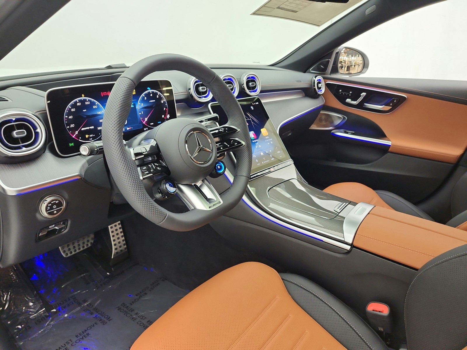 New 2026 Polar White Mercedes-Benz AMG® C 43 4MATIC Sedan image 10