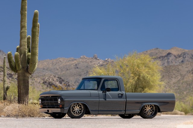Lead Foot Gray 1969 Ford F-100 Pickup Truck Automatic