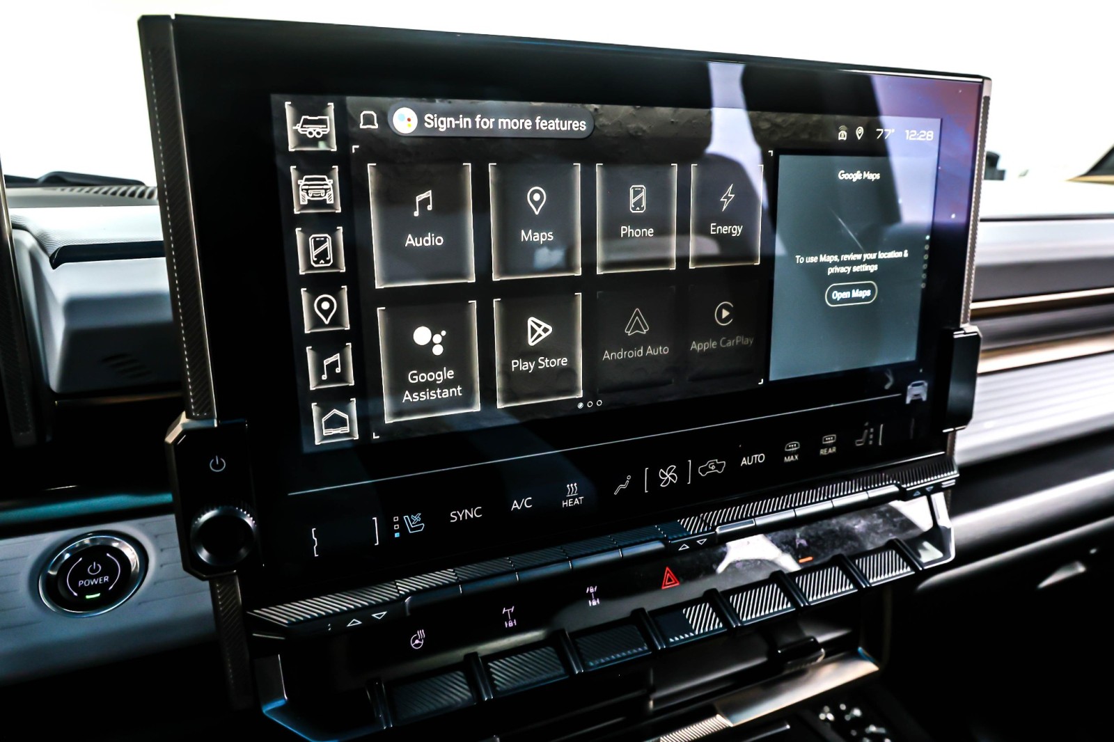 Used 2024 Neptune Blue Matte GMC e4WD Crew Cab 3X image 19