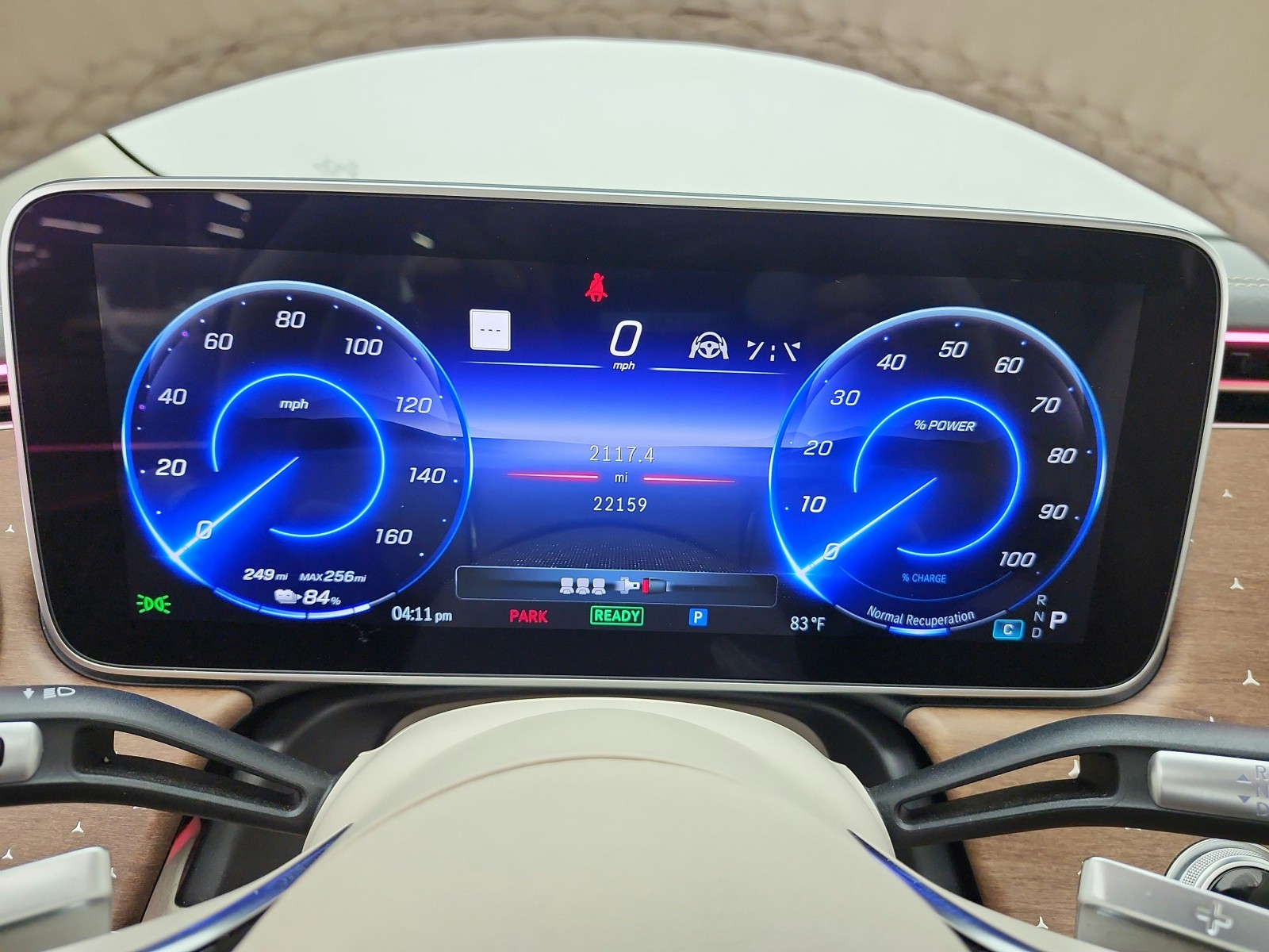 Certified Used 2023 MANUFAKTUR Diamond White Mercedes-Benz EQS 450+ SUV image 12