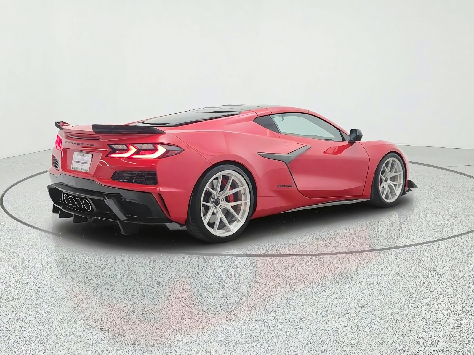 Used 2023 Torch Red Chevrolet 2dr Z06 Cpe w/1LZ image 5
