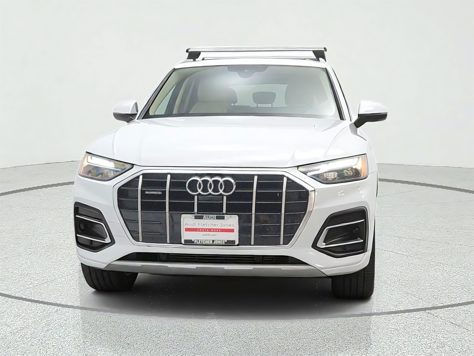 Used 2021 Glacier White Metallic Audi Premium Plus 45 TFSI quattro image 2