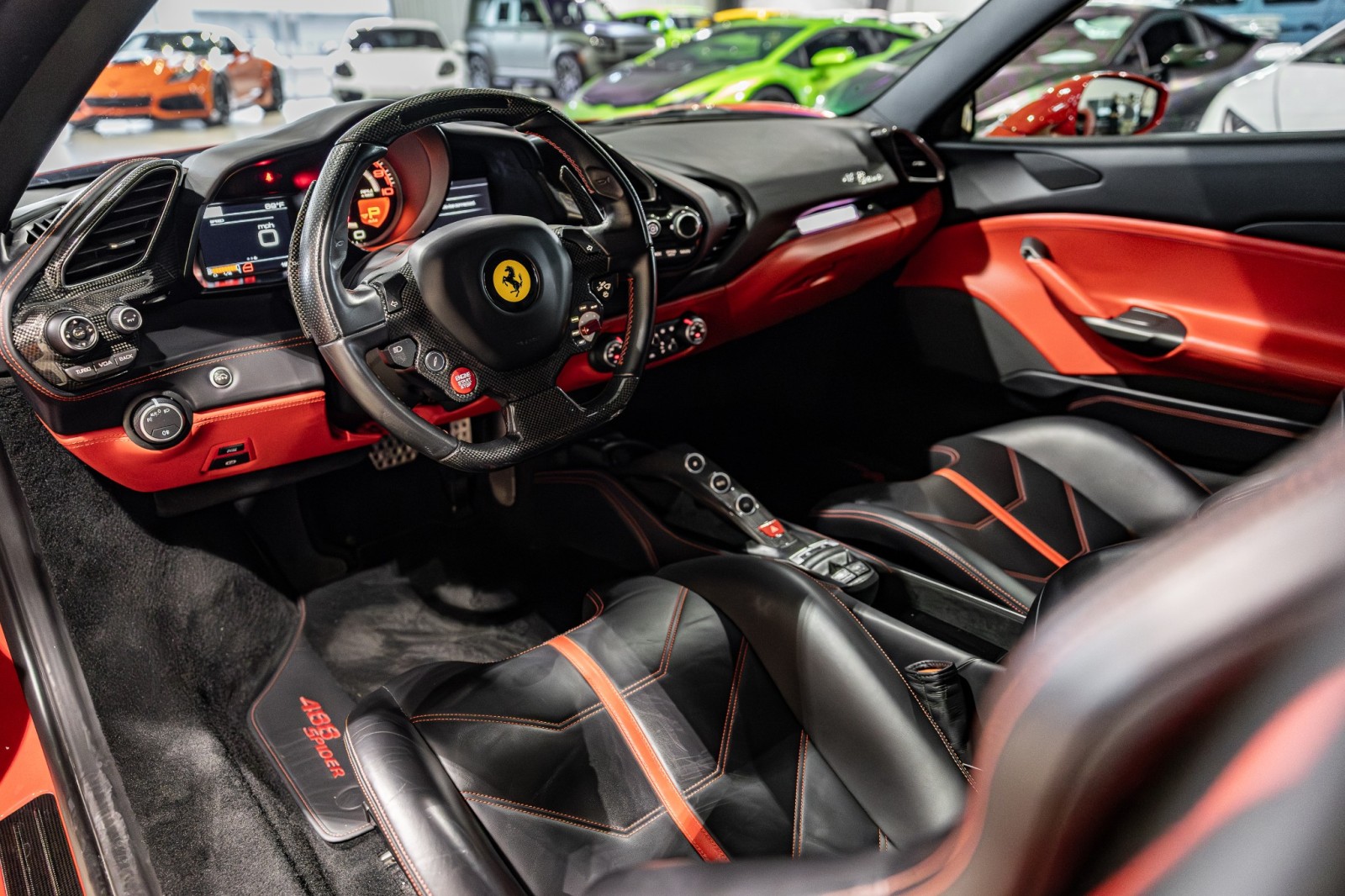 Used Car 2019 Ferrari 488 Spider  - Rare Passenger Display - Racing Seats - Front Lift - Full Ppf For Sale Under $290,000 In Boerne, Texas