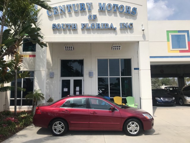 2006 Honda Accord Sdn EX-L Leather Sunroof Heated Seats CD in pompano beach, Florida