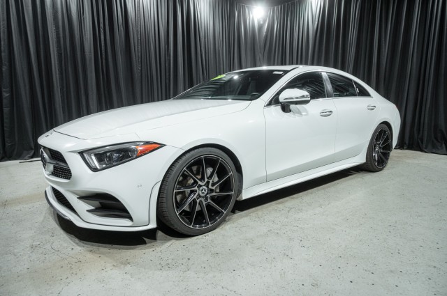 Polar White 2019 Mercedes-Benz CLS 450 RWD Sedan Rear-Wheel Drive Automatic