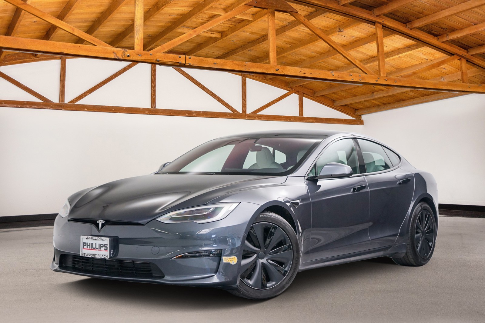 Midnight Silver Metallic 2022 Tesla Model S AWD Sedan All-Wheel Drive Automatic