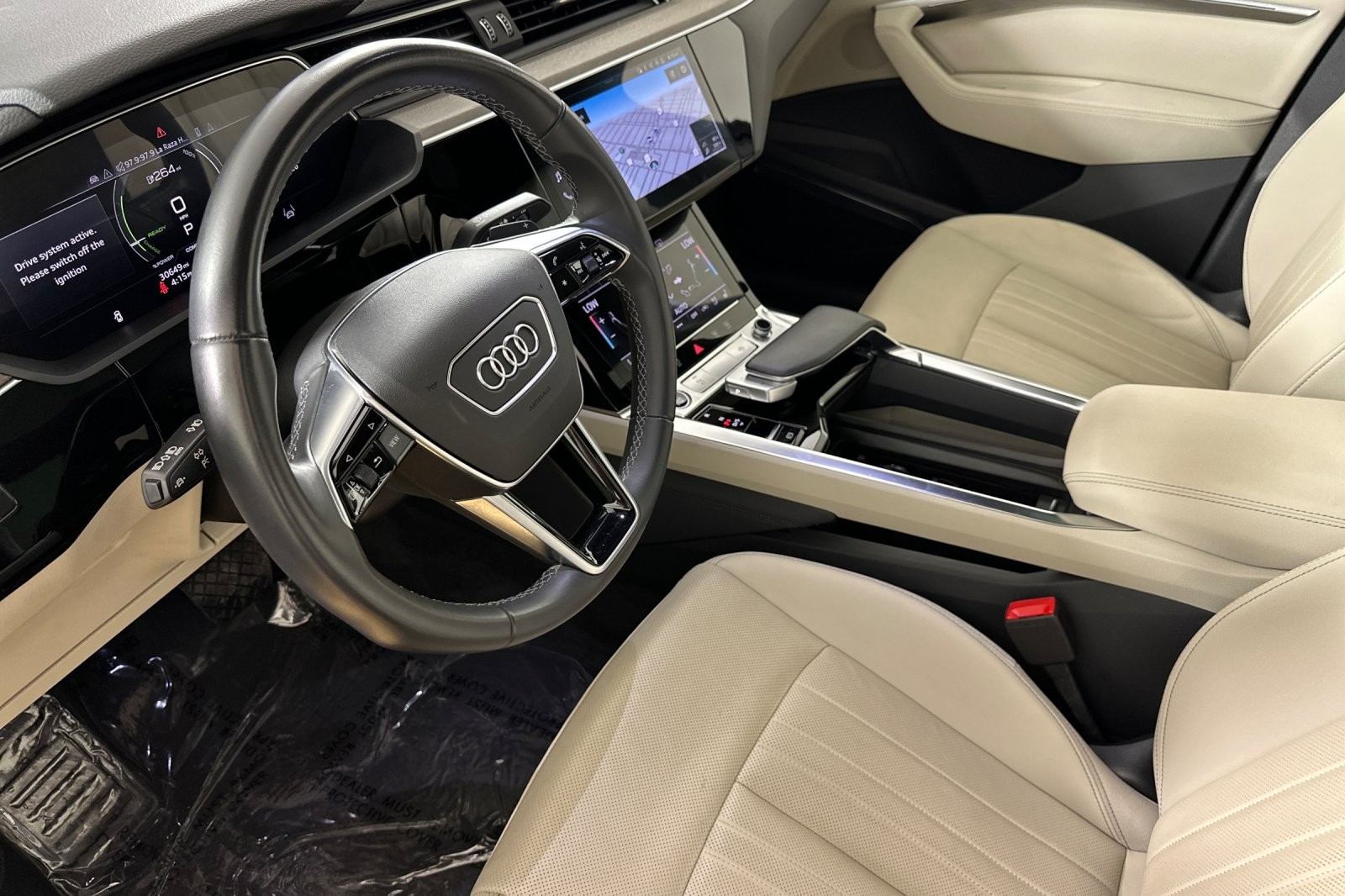 Used 2024 Glacier White Metallic Audi S line Premium Plus quattro image 9