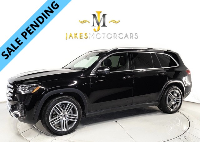 Obsidian Black Metallic 2025 Mercedes-Benz GLS SUV / Crossover All-Wheel Drive Automatic