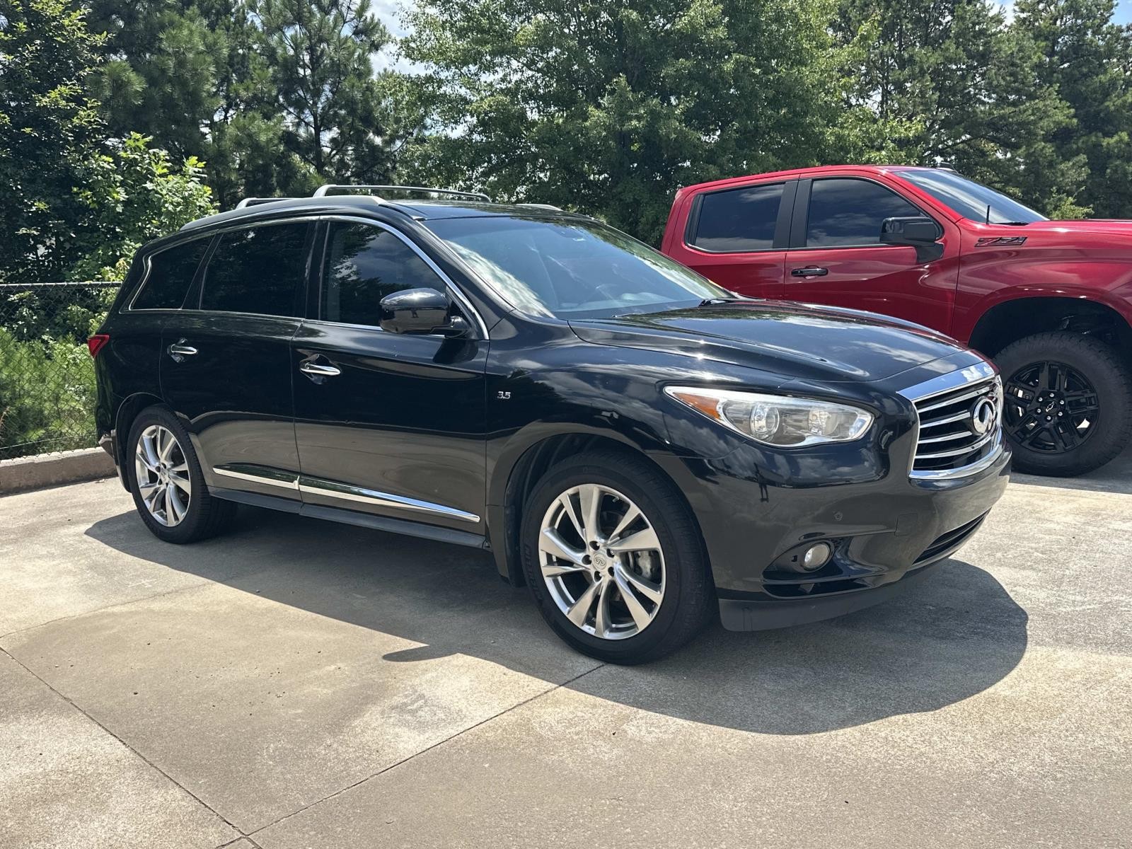 Black 2014 INFINITI QX60 SUV / Crossover Front-Wheel Drive Automatic