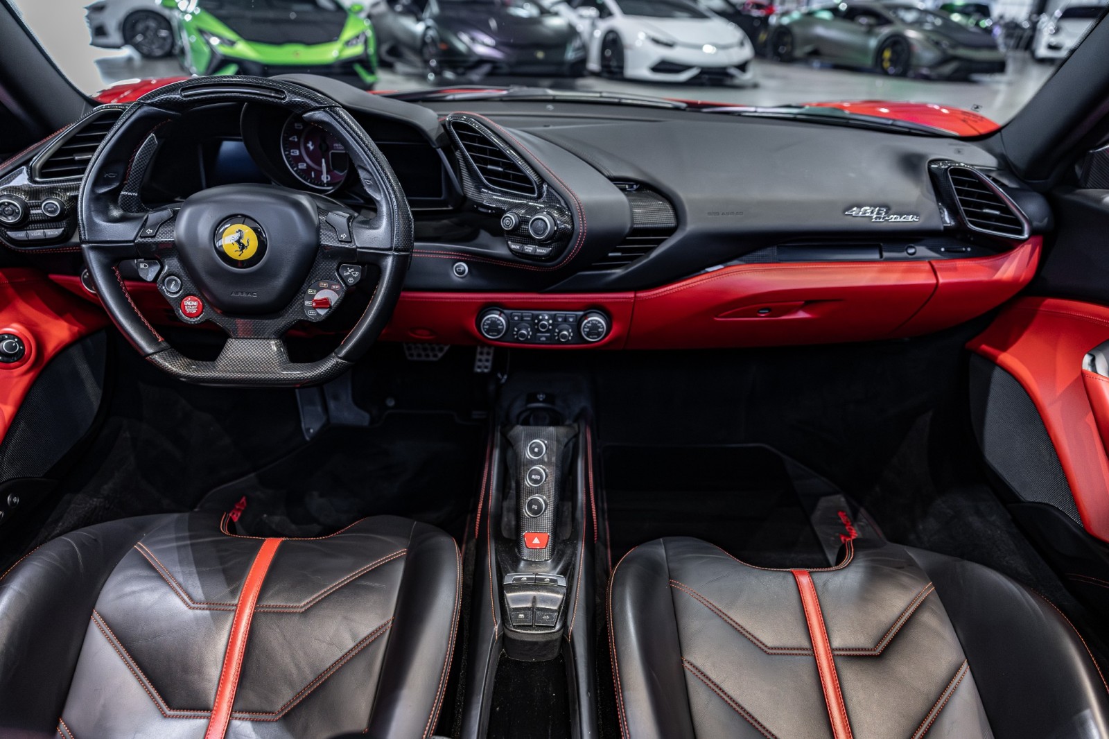Used Car 2019 Ferrari 488 Spider  - Rare Passenger Display - Racing Seats - Front Lift - Full Ppf For Sale Under $290,000 In Boerne, Texas