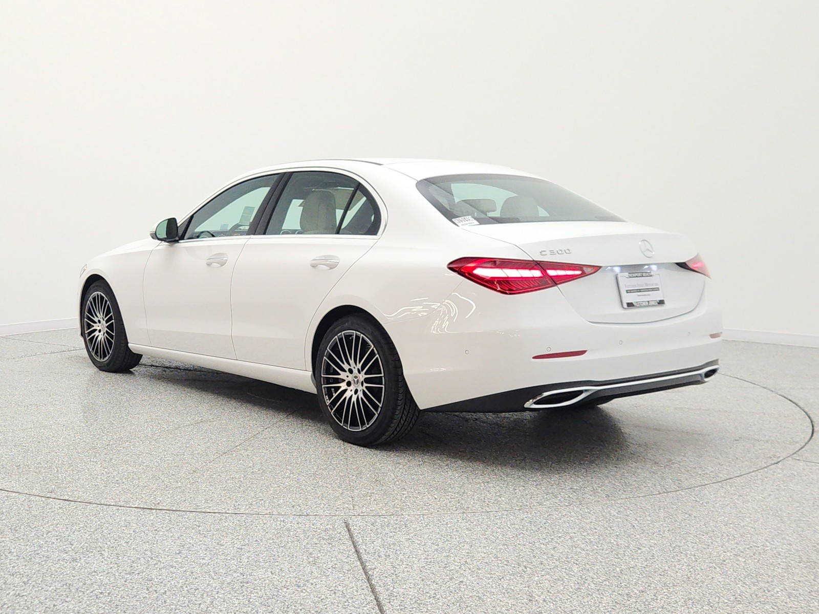 New 2026 MANUFAKTUR Moonlight White Metallic Mercedes-Benz C 300 Sedan image 7