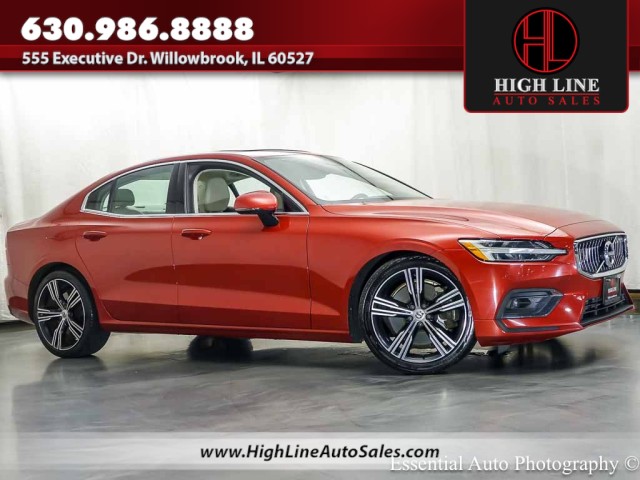 Fusion Red Metallic 2019 Volvo S60 Sedan All-Wheel Drive Automatic