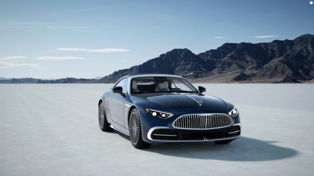 MANUFAKTUR Exclusive Cote d Azure Dk Blue Metallic 2026 Mercedes-Benz SL-Class Mercedes-Maybach SL 680 Monogram Series 4MATIC Convertible All-Wheel Drive Automatic