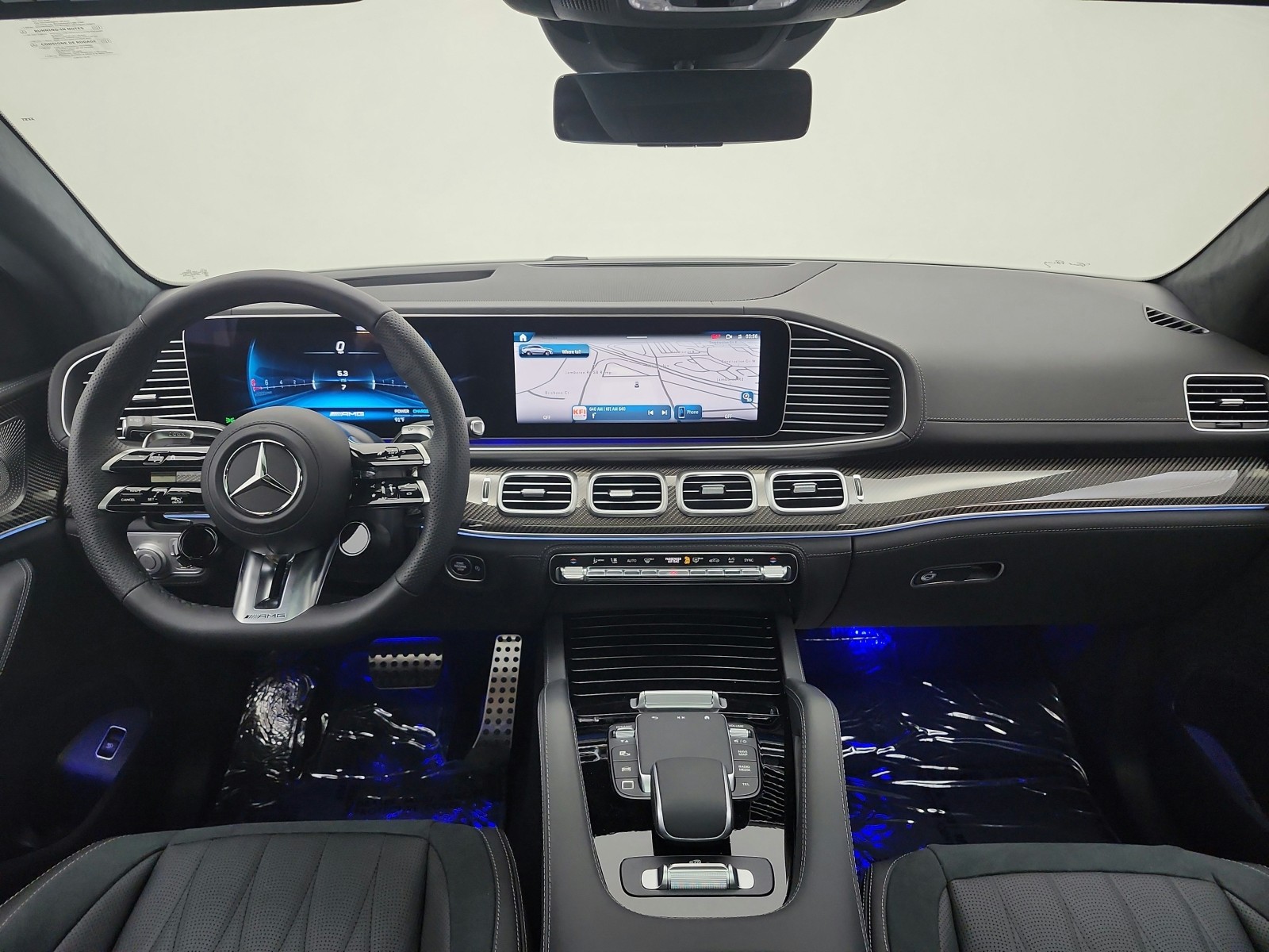 New 2026 MANUFAKTUR Alpine Grey Mercedes-Benz AMG® GLE 63 S image 10