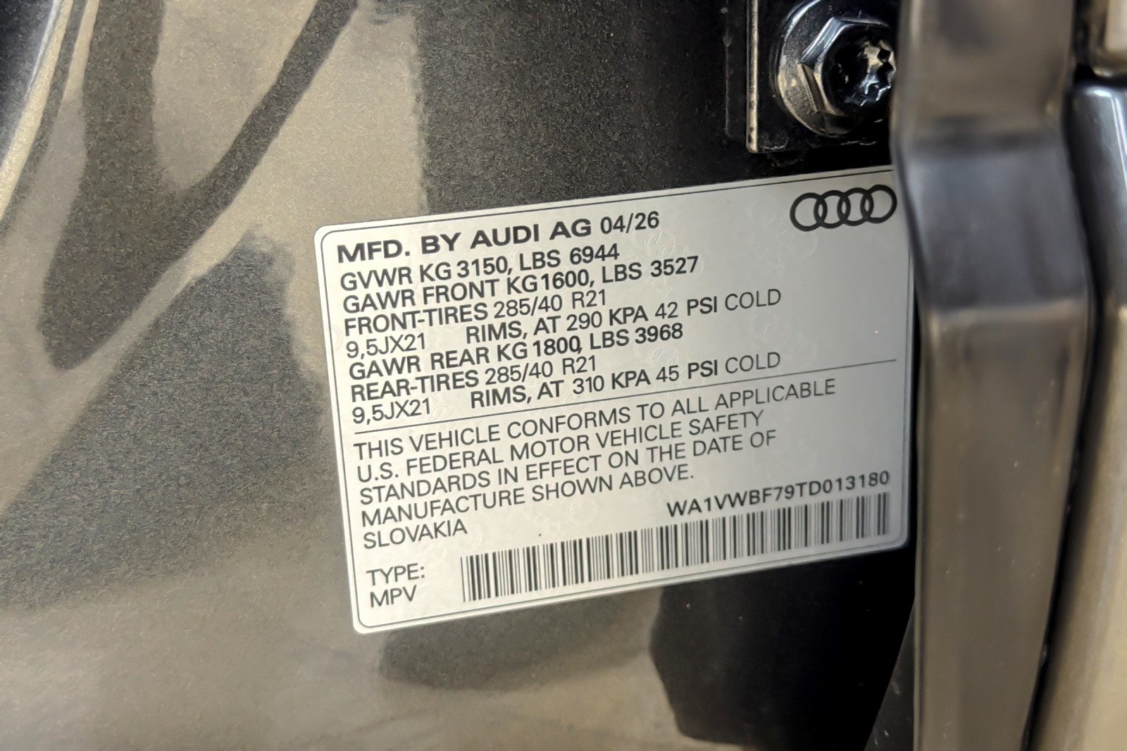 New 2026 Daytona Gray Pearl Effect Audi Prestige quattro *Ltd Avail* image 27