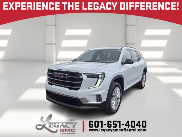 White 2026 GMC Acadia SUV / Crossover Front-Wheel Drive Automatic