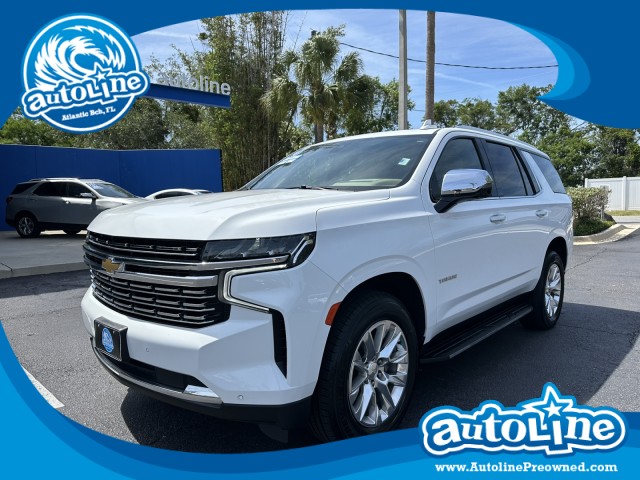 Summit White 2021 Chevrolet Tahoe Premier 4WD SUV / Crossover Four-Wheel Drive Automatic