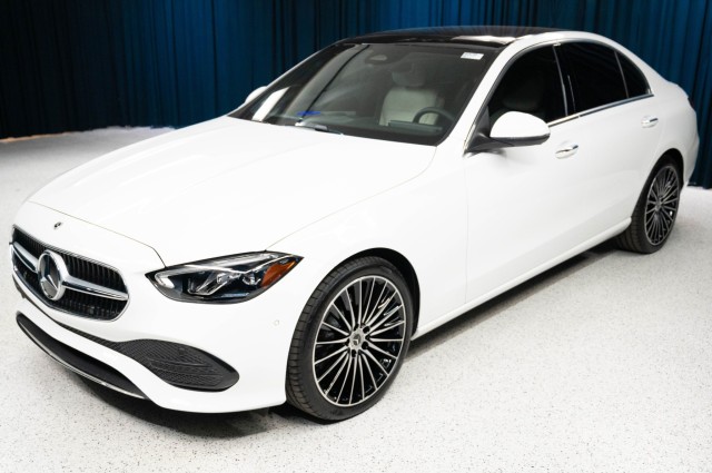 Polar White 2026 Mercedes-Benz C-Class Sedan All-Wheel Drive Automatic