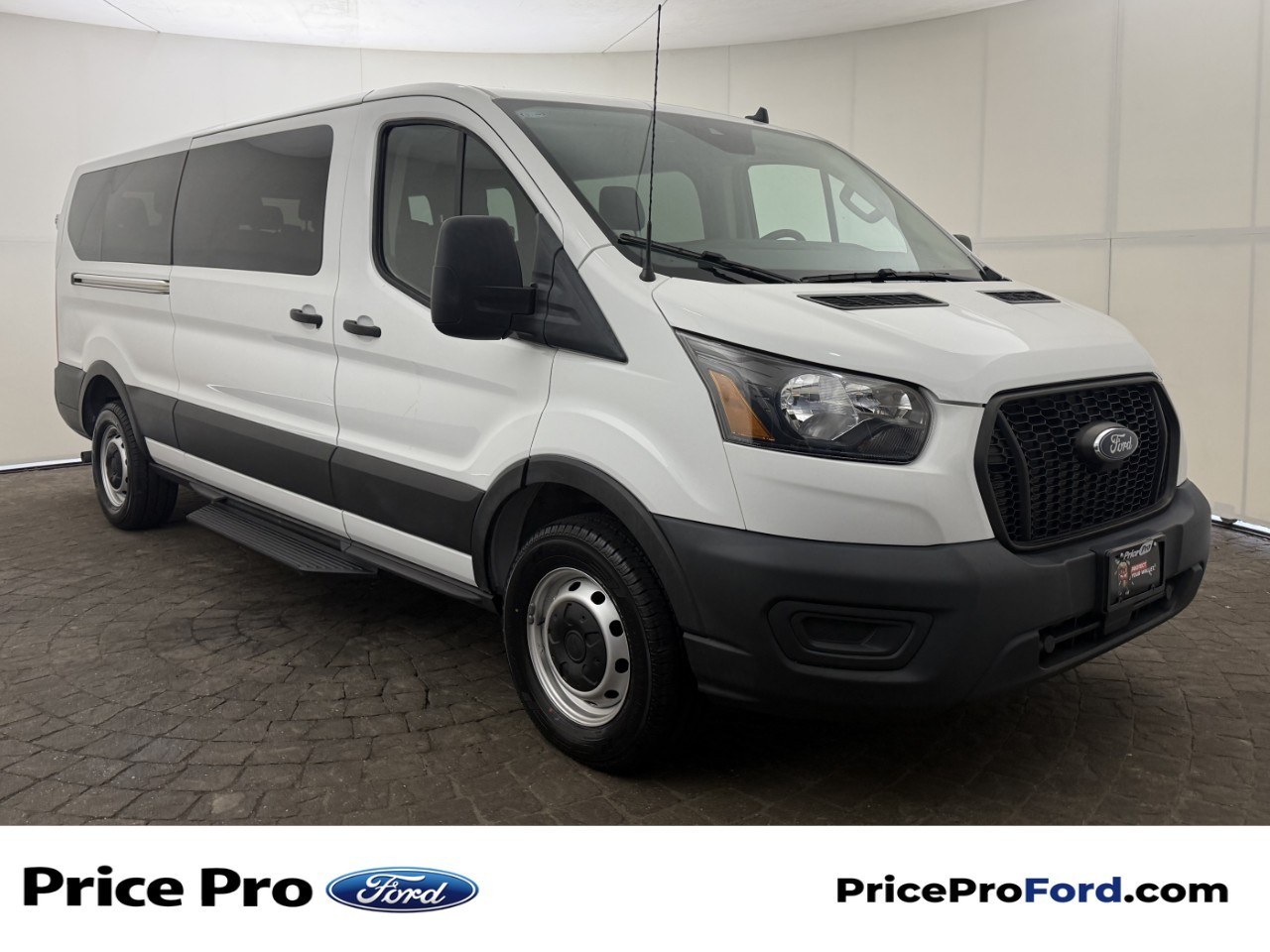 Oxford White 2023 Ford Transit Passenger Van Rear-Wheel Drive Automatic