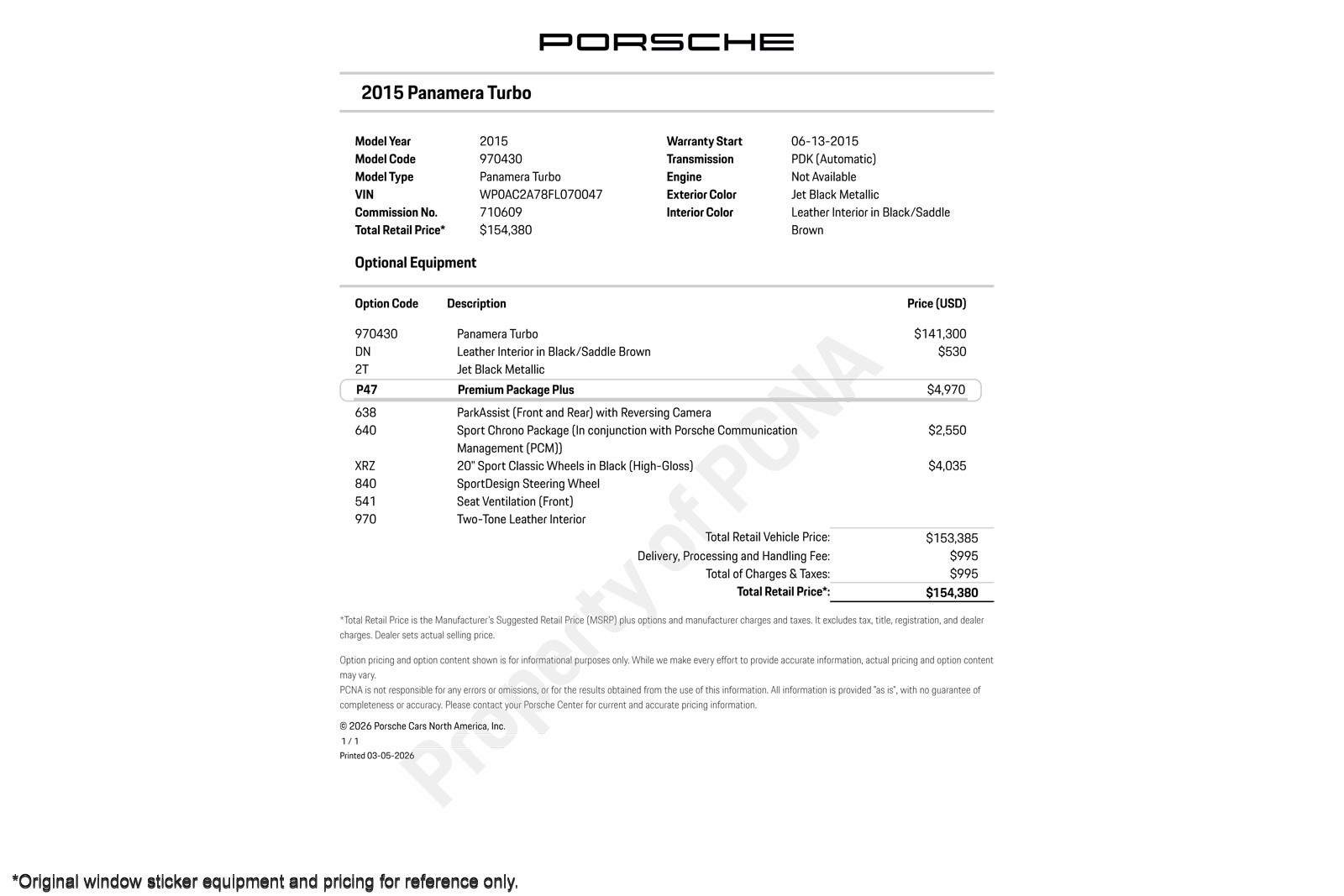 Used 2015 Jet Black Metallic Porsche 4dr HB Turbo image 25