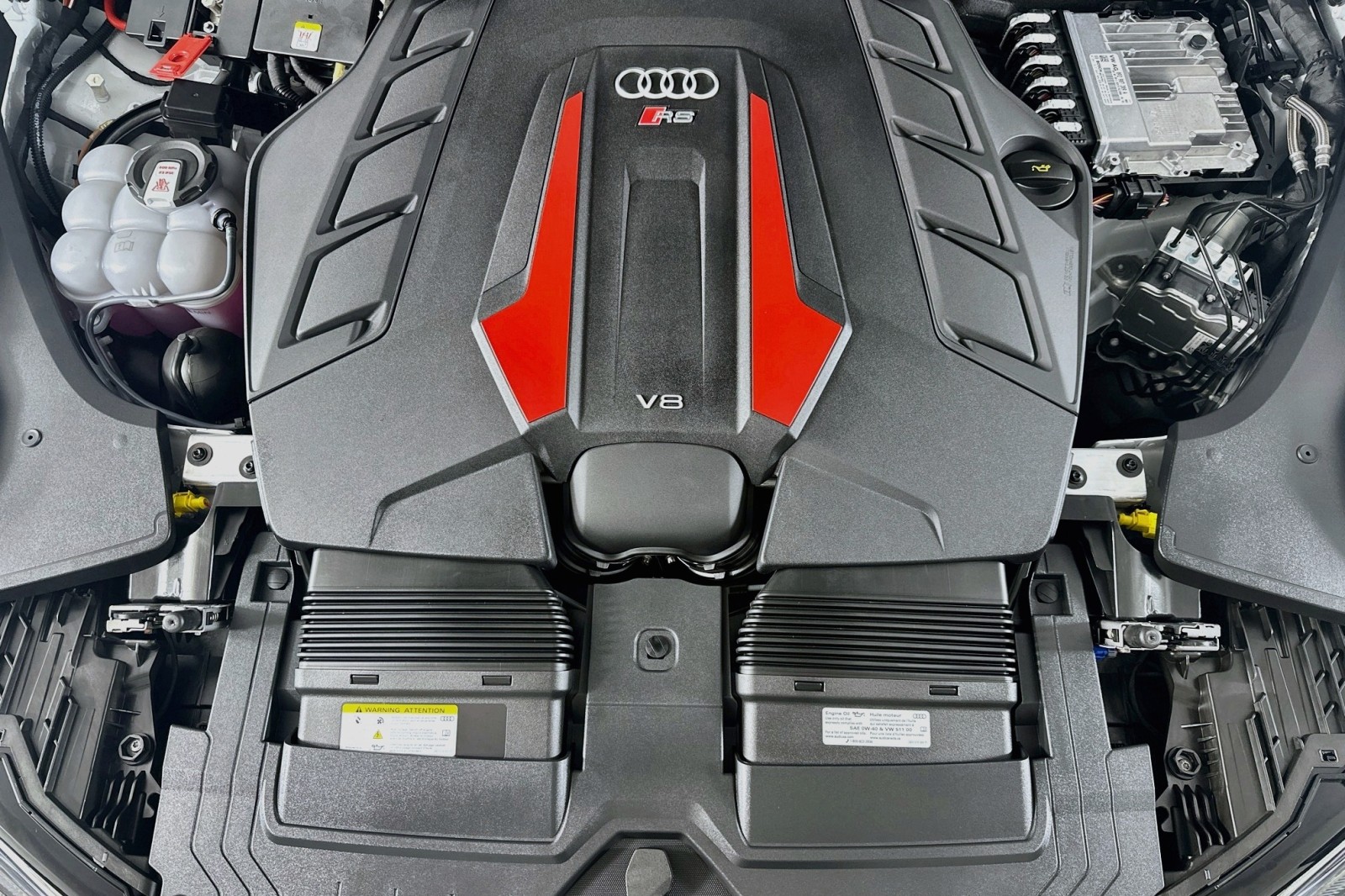 New 2026 Glacier White Metallic Audi performance image 12