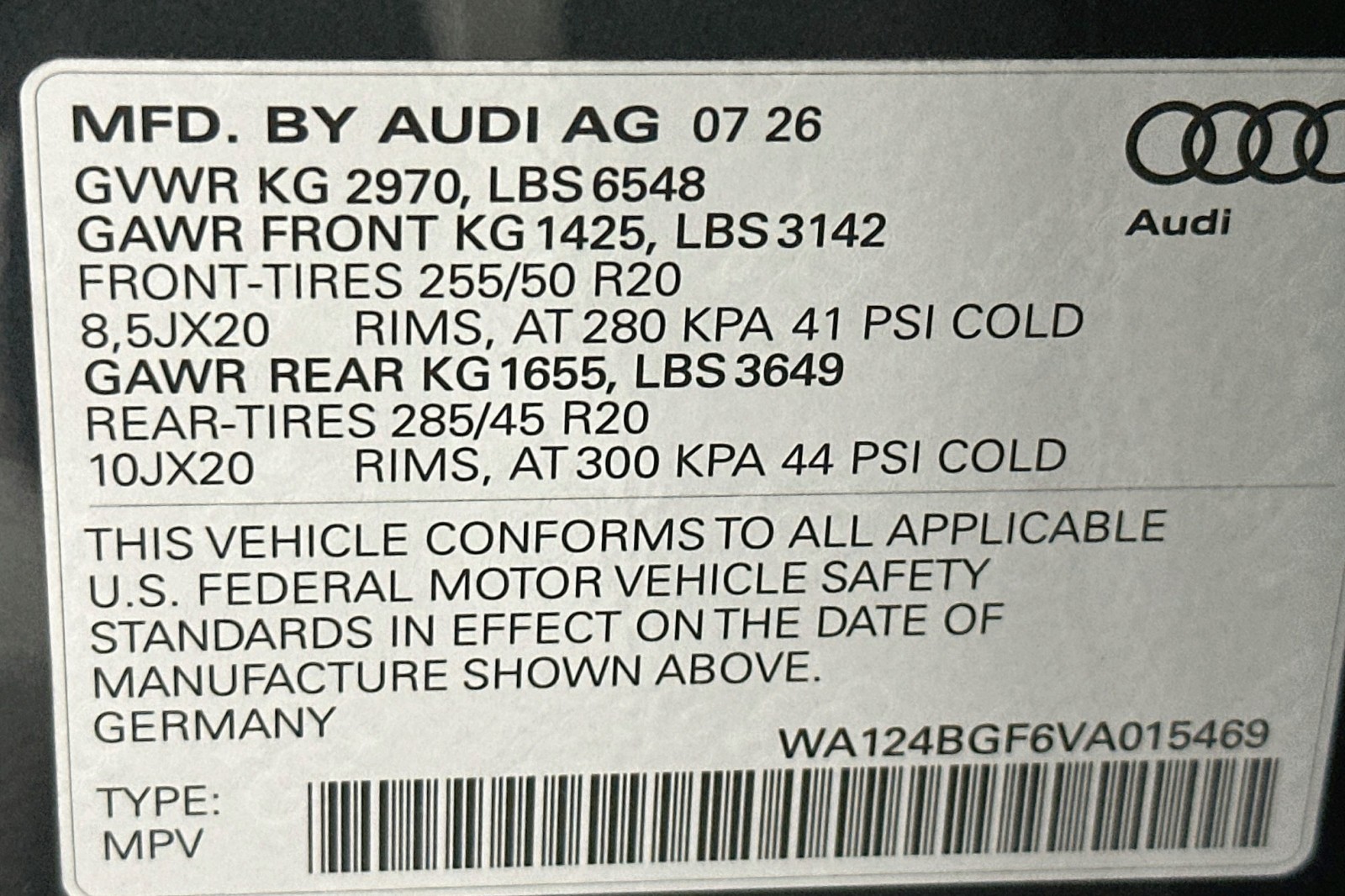 New 2027 Manhattan Gray Metallic Audi Premium Plus image 16
