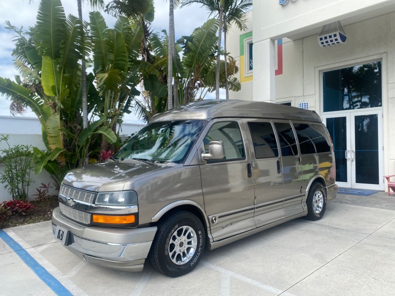 2004 Chevrolet Express Passenger 1 OWNER HI TOP EXPLORER CONVERSION in , 