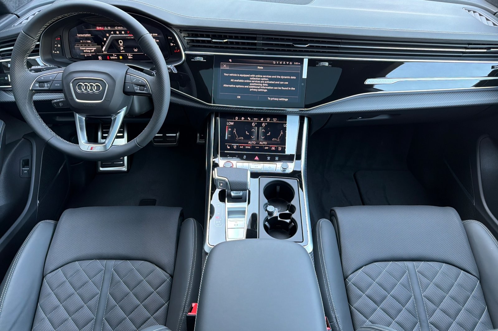 New 2026 Satellite Silver Metallic Audi Prestige quattro image 12