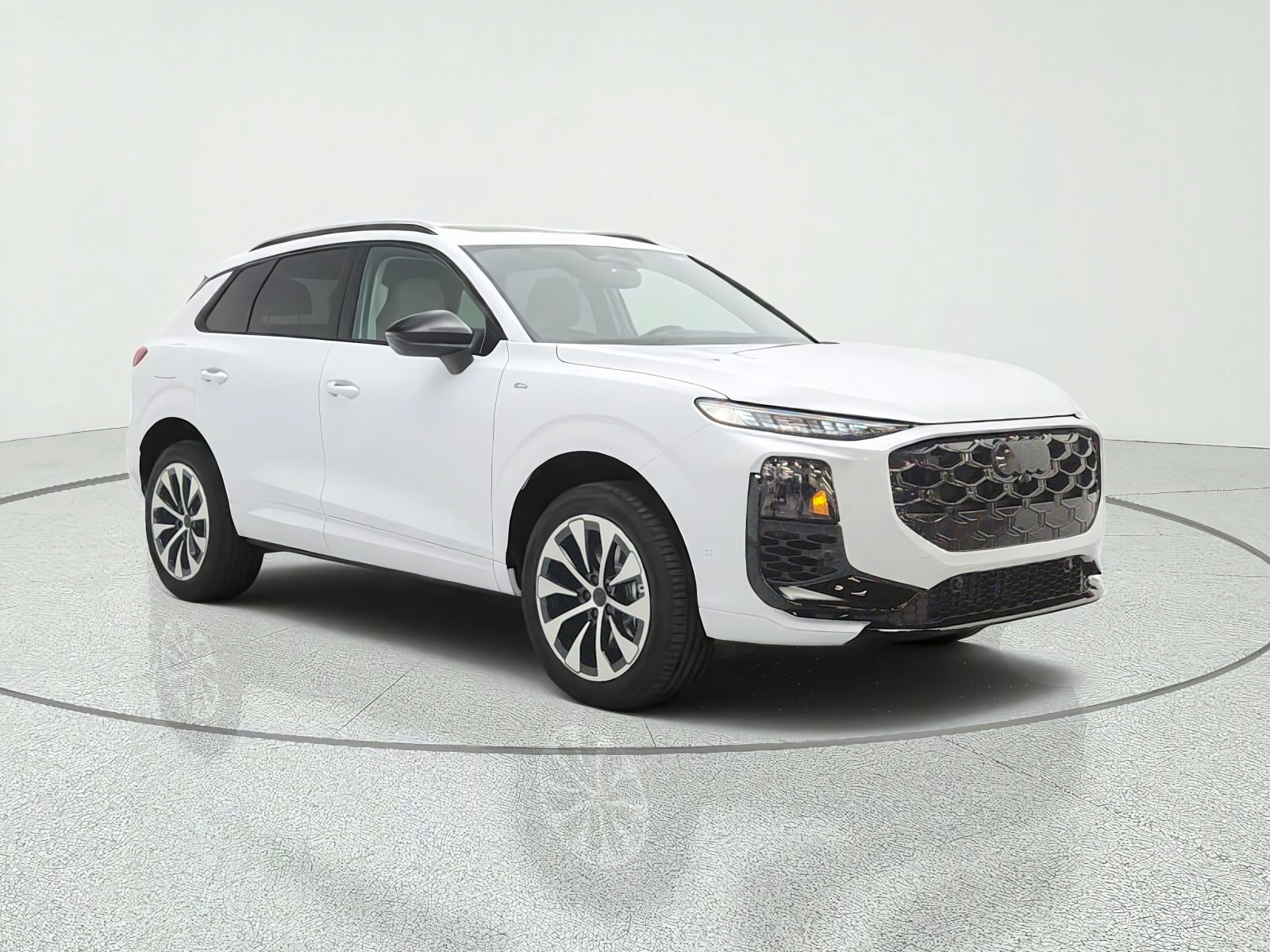 New 2026 Glacier White Metallic Audi S line quattro image 3