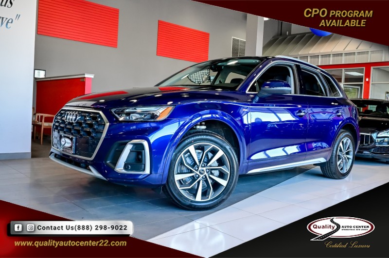 Navarra Blue Metallic 2023 Audi Q5 quattro Premium S Line 45 TFSI SUV / Crossover All-Wheel Drive Automatic