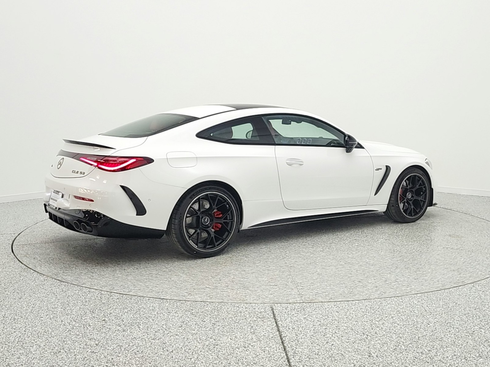 New 2026 MANUFAKTUR Moonlight White Metallic Mercedes-Benz AMG® CLE 53 4MATIC+ Coupe image 5