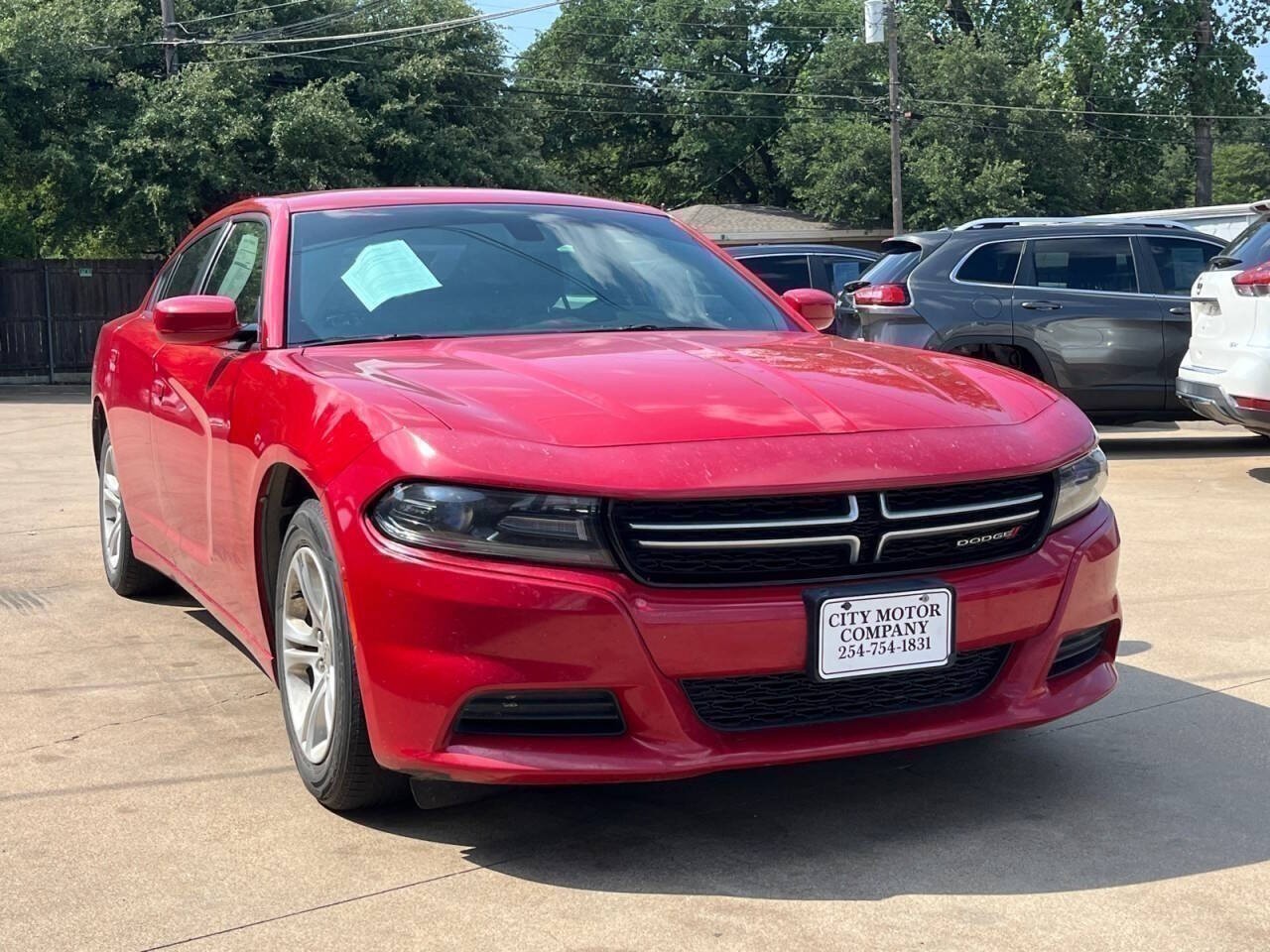 Redline Red Tricoat Pearl 2015 Dodge Charger Sedan Rear-Wheel Drive Automatic