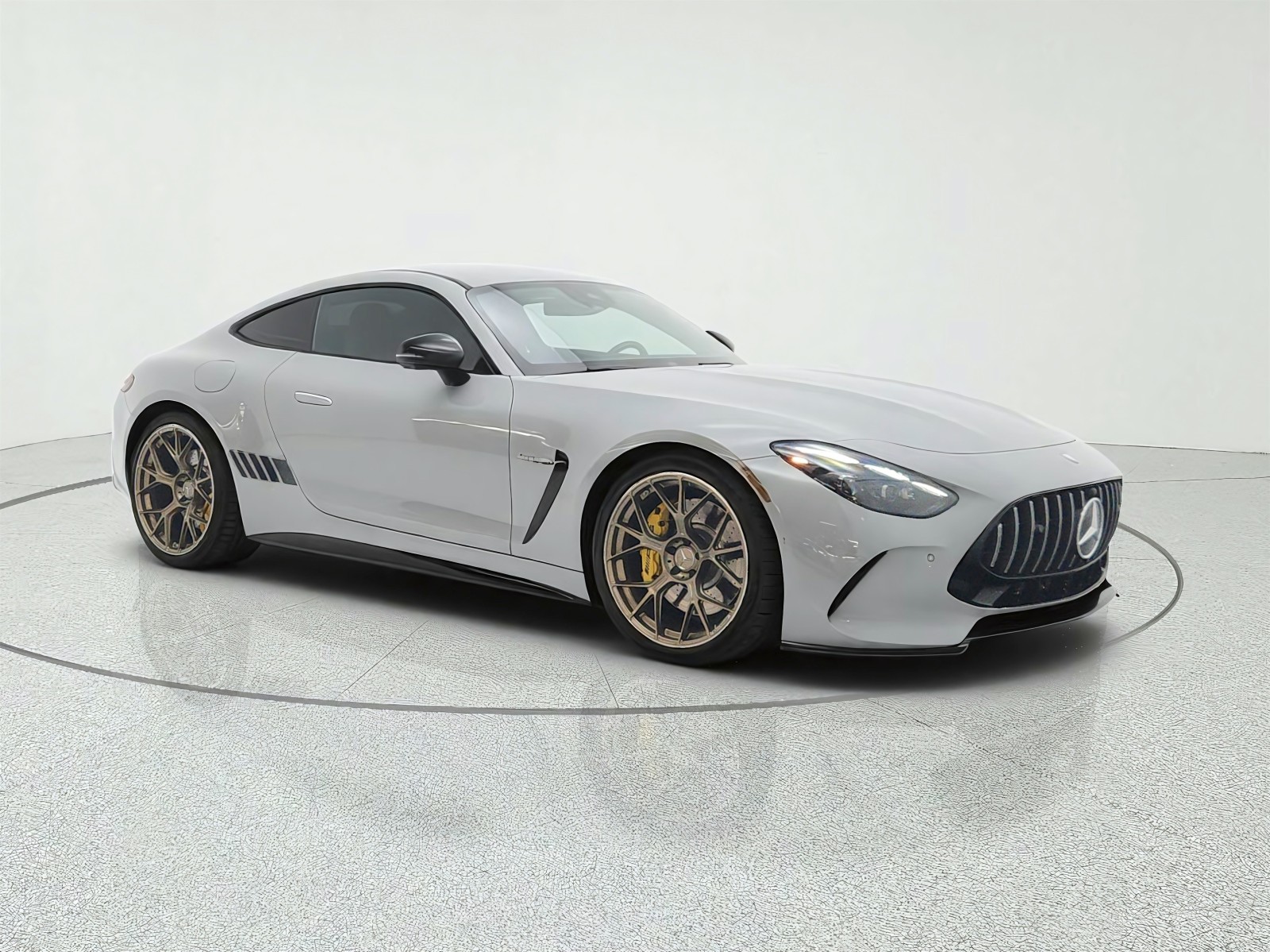 Certified Used 2025 MANUFAKTUR Alpine Grey Mercedes-Benz AMG® GT 63 Coupe image 3