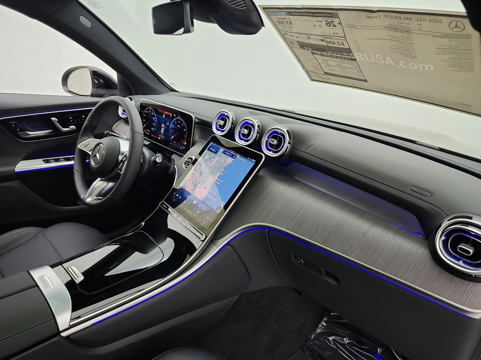 New 2026 Black Mercedes-Benz GLC 300 4MATIC® Coupe image 14