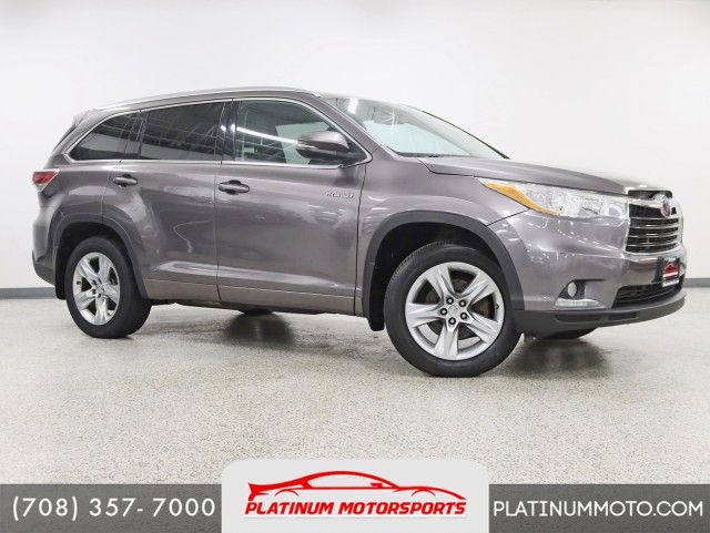Predawn Gray Mica 2014 Toyota Highlander Hybrid Limited SUV / Crossover All-Wheel Drive Automatic