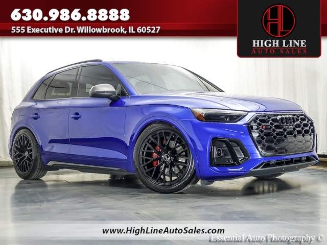 Ultra Blue Metallic 2021 Audi SQ5 3.0T quattro Premium Plus AWD SUV / Crossover All-Wheel Drive Automatic