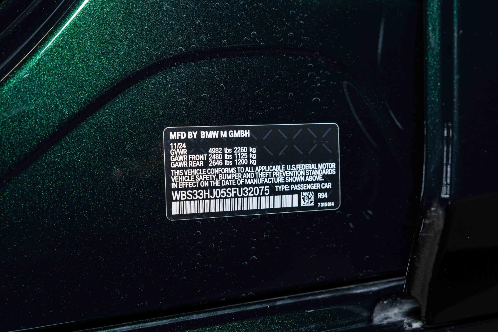 2025 Bmw M3  Competition Xdrive In Boerne, Texas