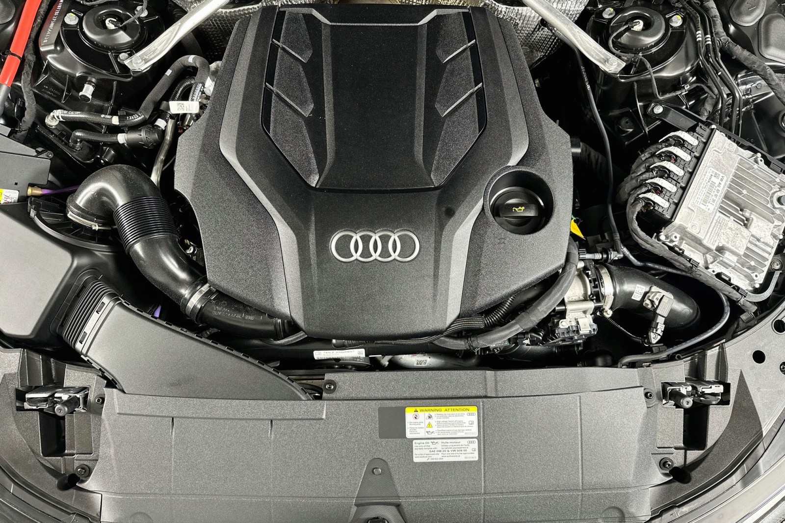 Used 2025 Mythos Black Metallic Audi Premium Plus image 13