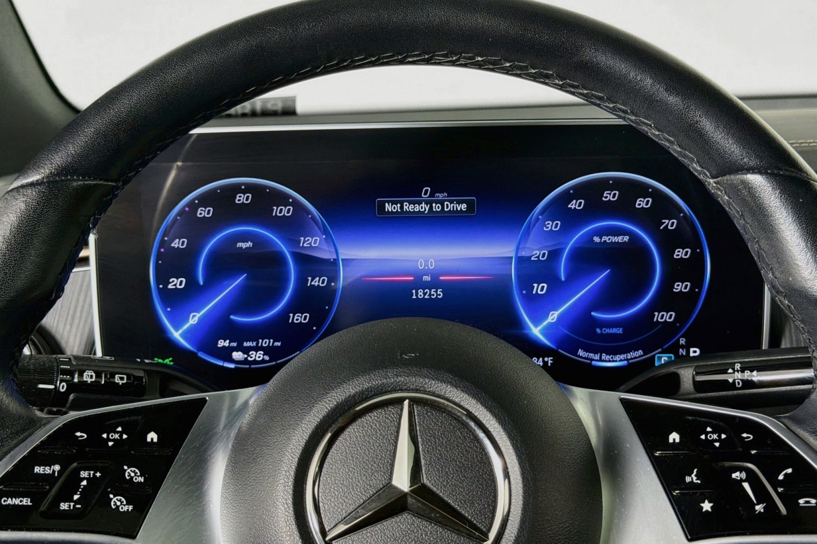 Certified Used 2023 Obsidian Black Metallic Mercedes-Benz EQE 350+ image 19