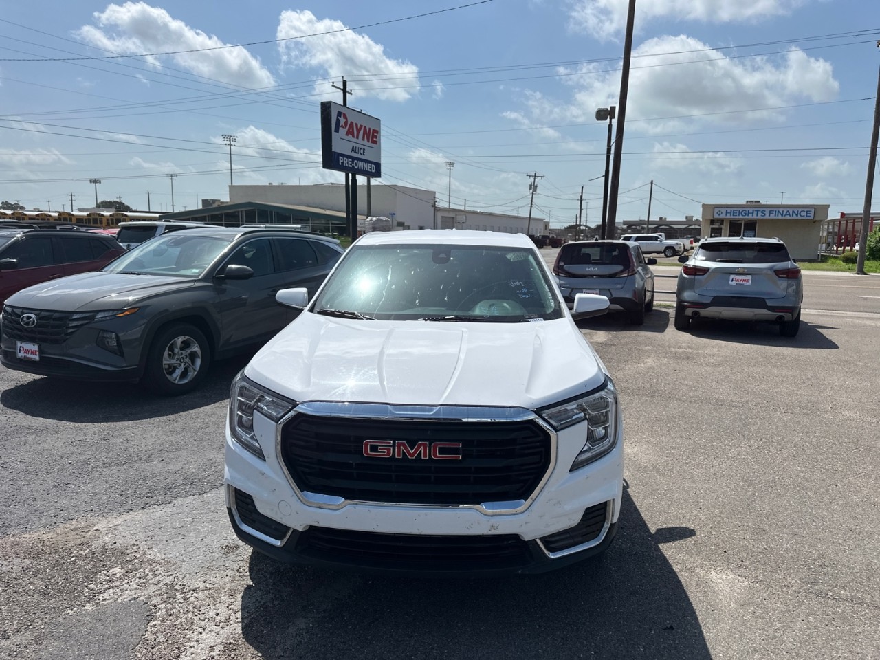 White 2024 GMC Terrain SUV / Crossover Front-Wheel Drive 
