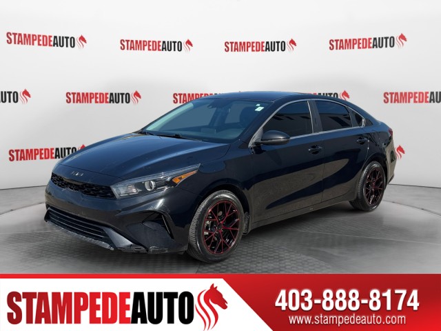 Aurora Black 2022 Kia Forte Sedan Front-Wheel Drive Automatic
