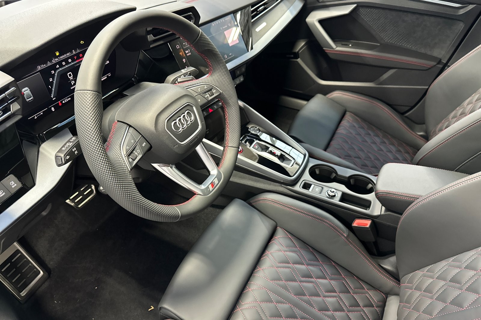 New 2026 Mythos Black Metallic Audi quattro image 9