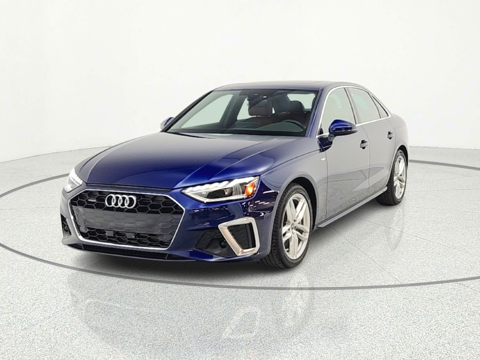 Used 2024 Navarra Blue Metallic Audi S line Premium 45 TFSI quattro image 2