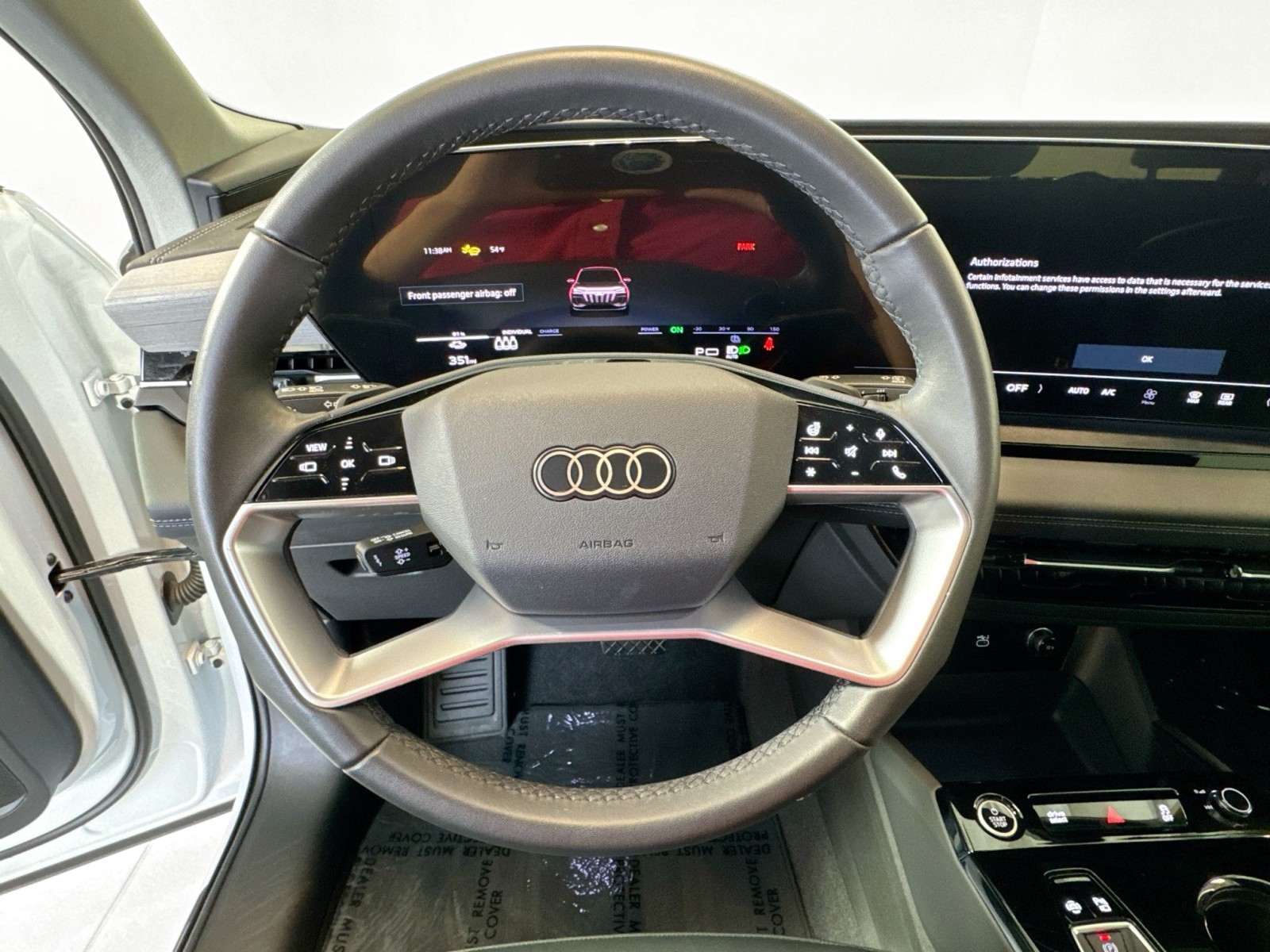 Used 2025 Glacier White Metallic Audi Premium image 9