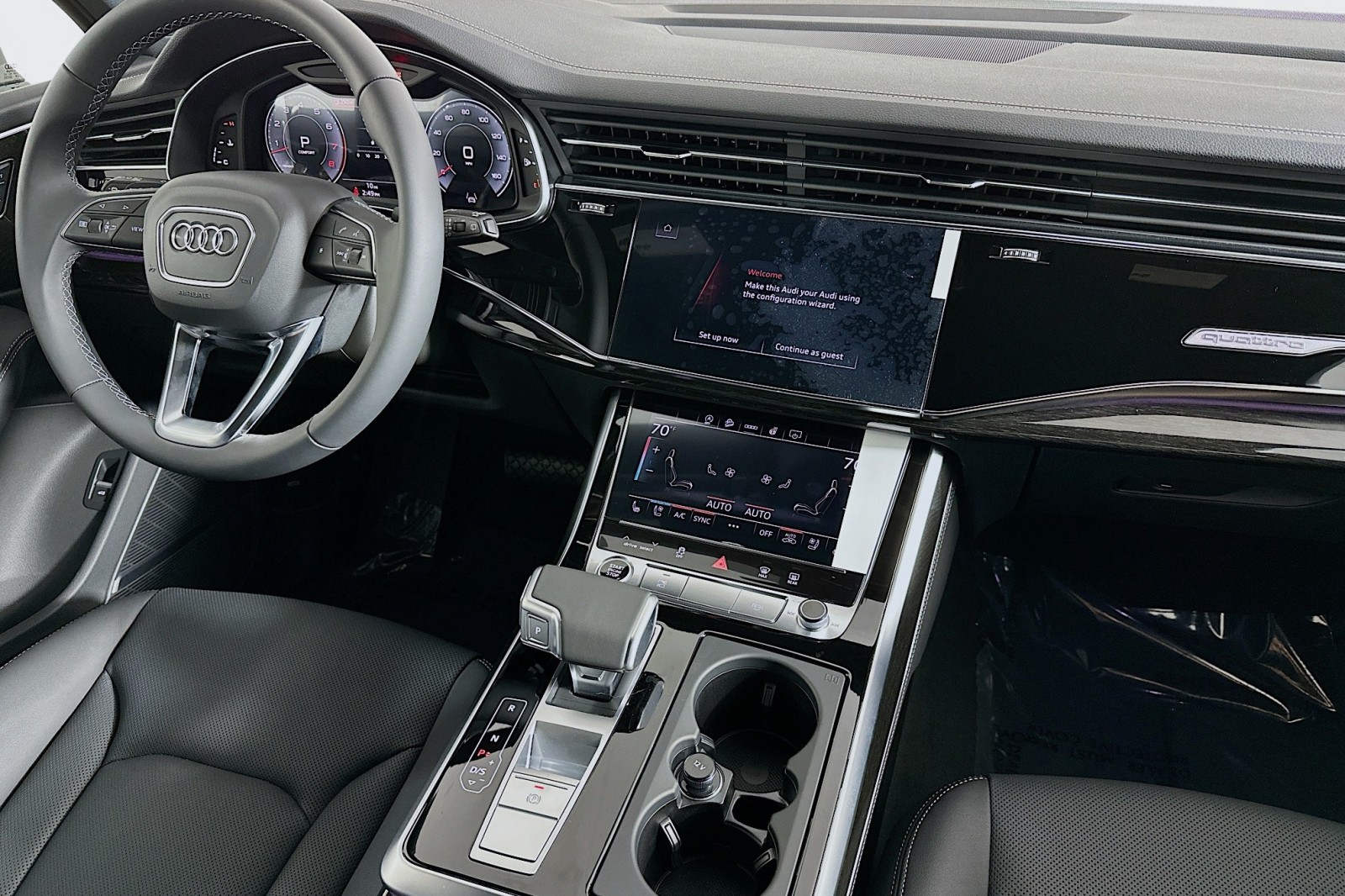 New 2026 Mythos Black Metallic Audi Premium Plus image 6