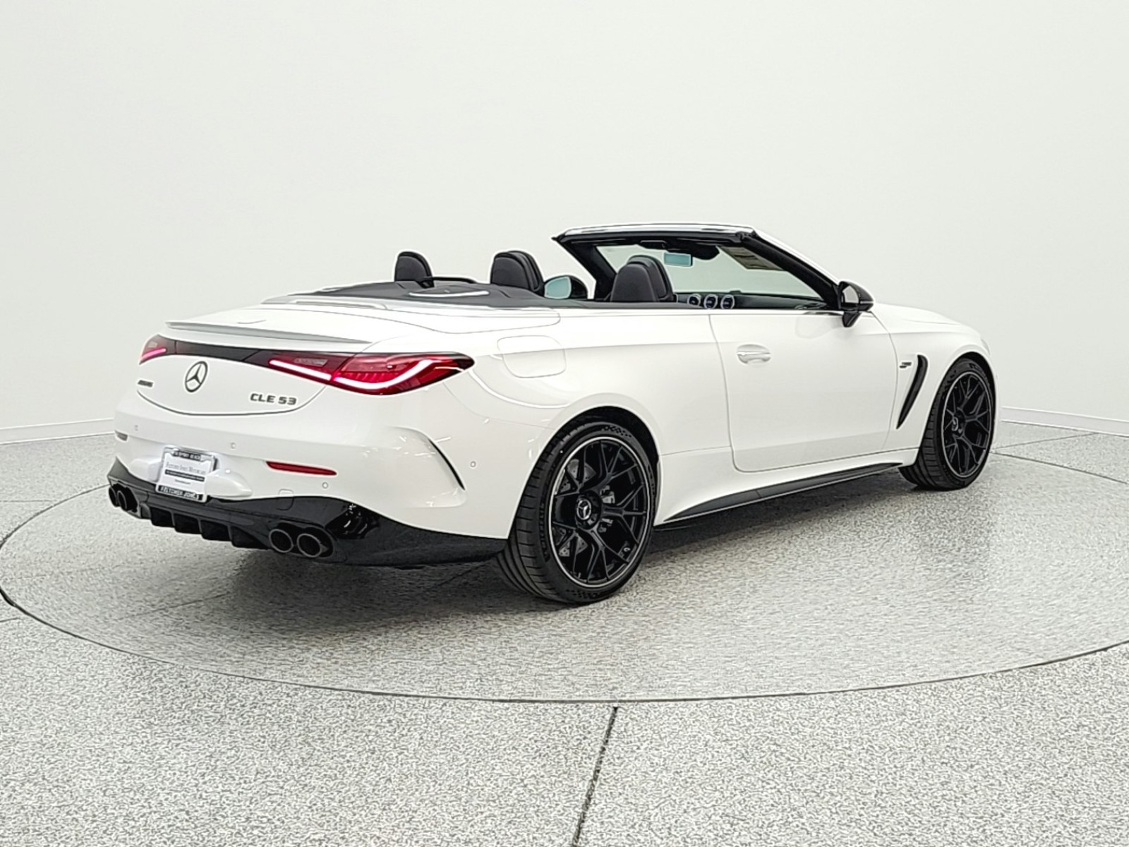 New 2026 MANUFAKTUR Moonlight White Metallic Mercedes-Benz AMG® CLE 53 4MATIC+ Cabriolet image 5