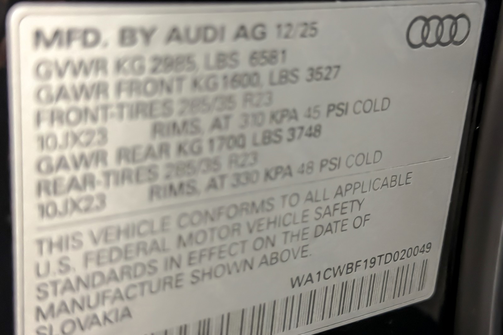 New 2026 Mythos Black Metallic Audi Prestige quattro image 25