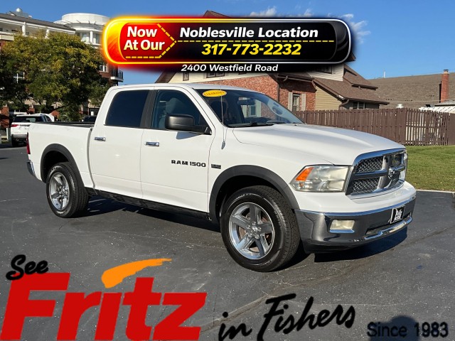 Bright White 2012 RAM 1500 Pickup Truck Four-Wheel Drive Automatic