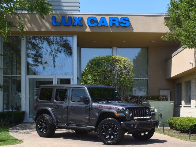 2018 Jeep Wrangler Unlimited Fuel Wheels Navi Leather Heated Front Seats Rear V 1